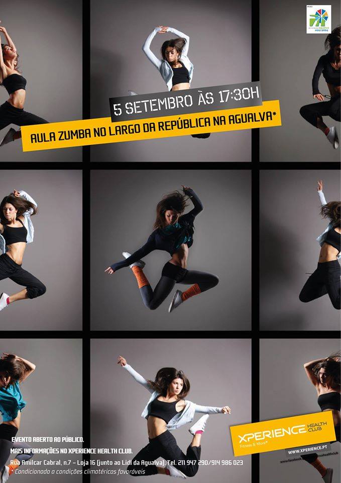 Aula aberta de Zumba Set 2015