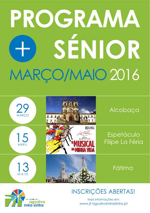 Programa +Sénior Março/Maio 2016