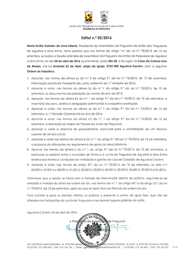 Edital Nº. 02/2016