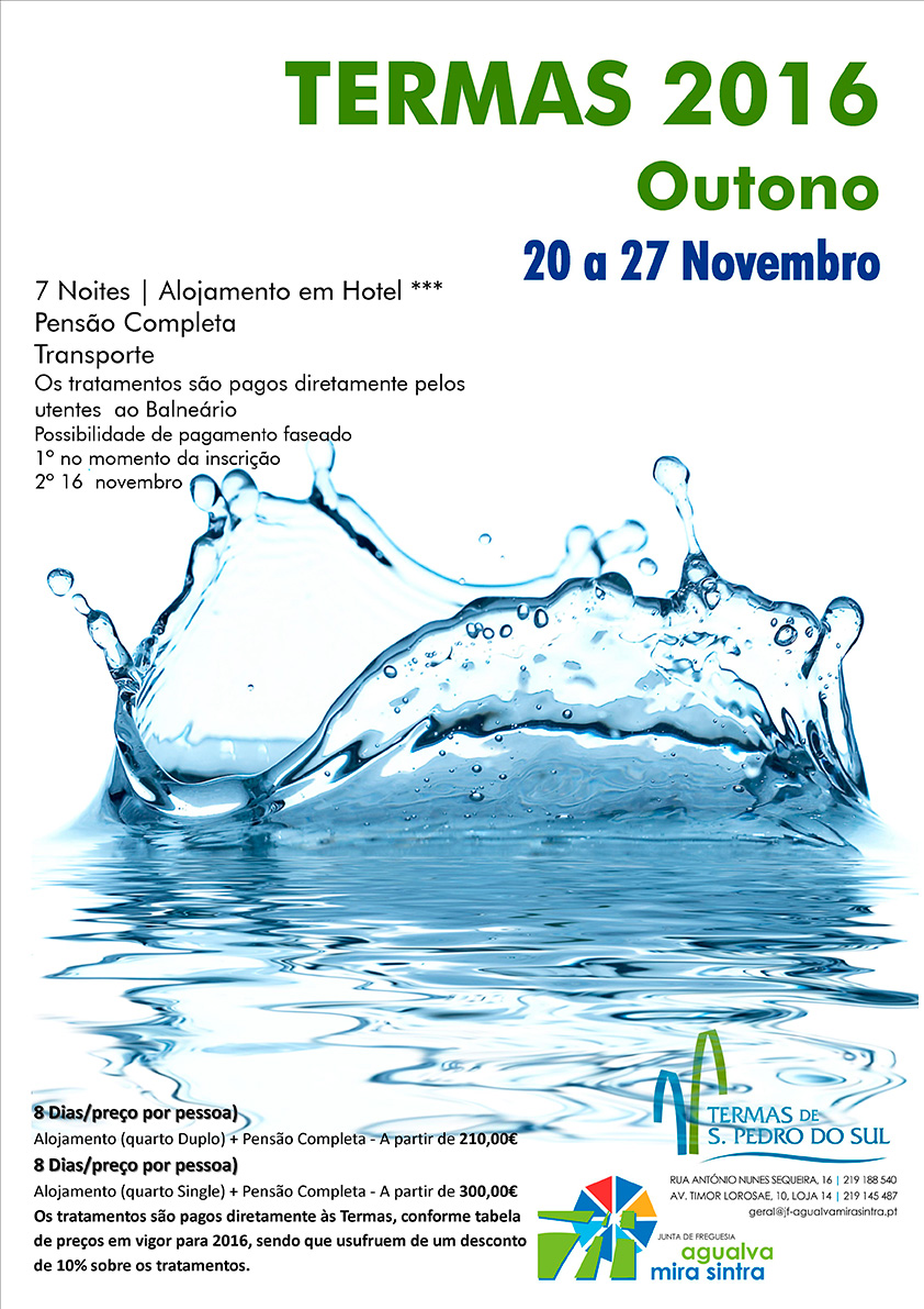Termas para todos - Outono 2016