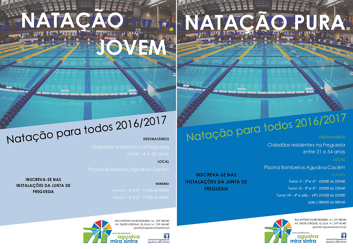 Natação para todos 2016/2017