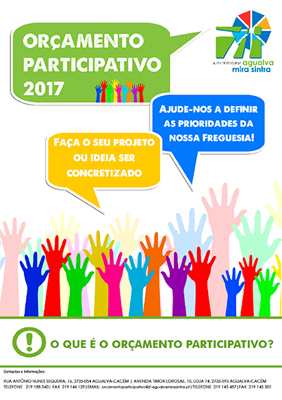 Orçamento Participativo 2017 Orçamento Participativo 2017