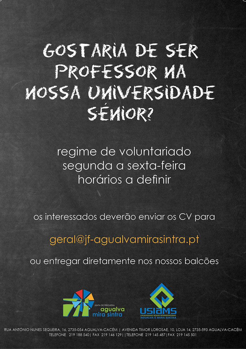 Universidade Sénior | Ano Letivo 2017/2018