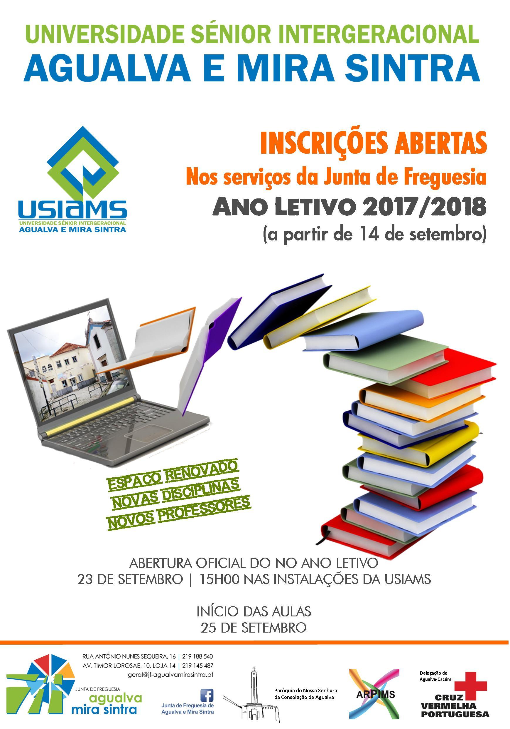 ANO LETIVO 2017/2018 | Universidade Sénior ANO LETIVO 2017/2018 | Universidade Sénior