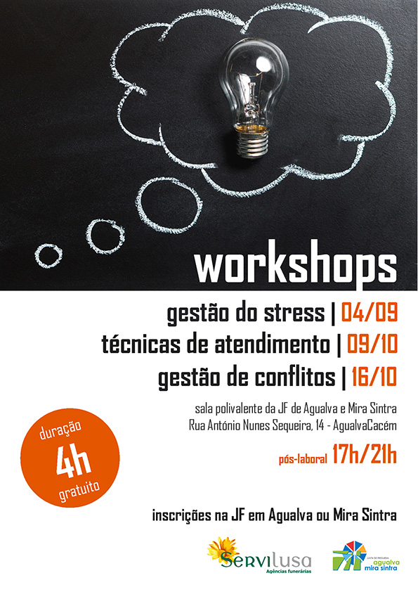 Workshops setembro e outubro