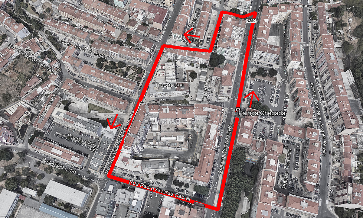 2º Grande Prémio de Agualva e Mira Sintra - Percurso 01