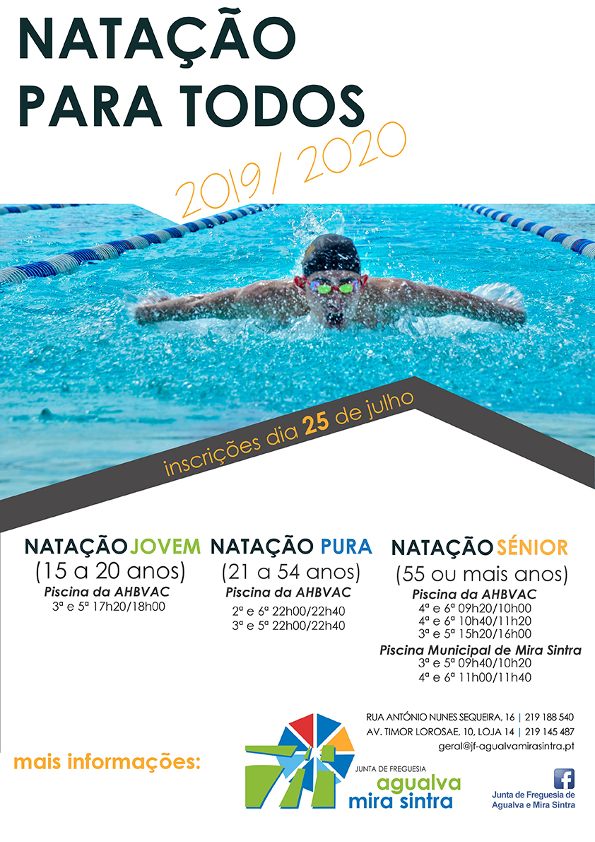 Natação para todos 2019/2020