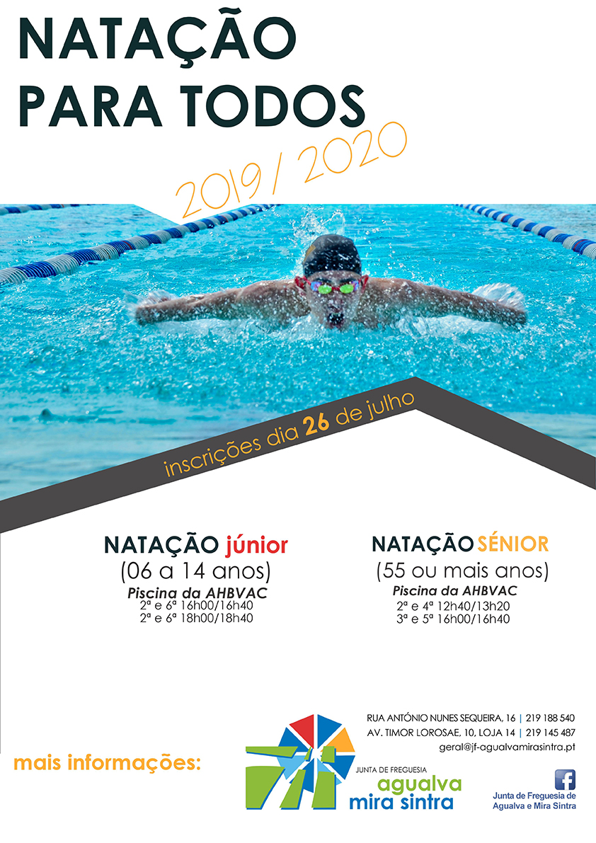 Natação para todos 2019/2020