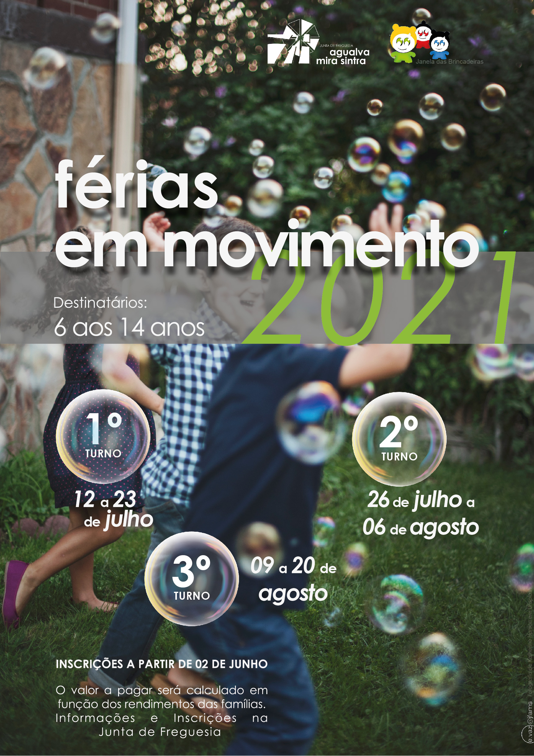 INFO | Férias em Movimento - Crianças INFO | Férias em Movimento - Crianças