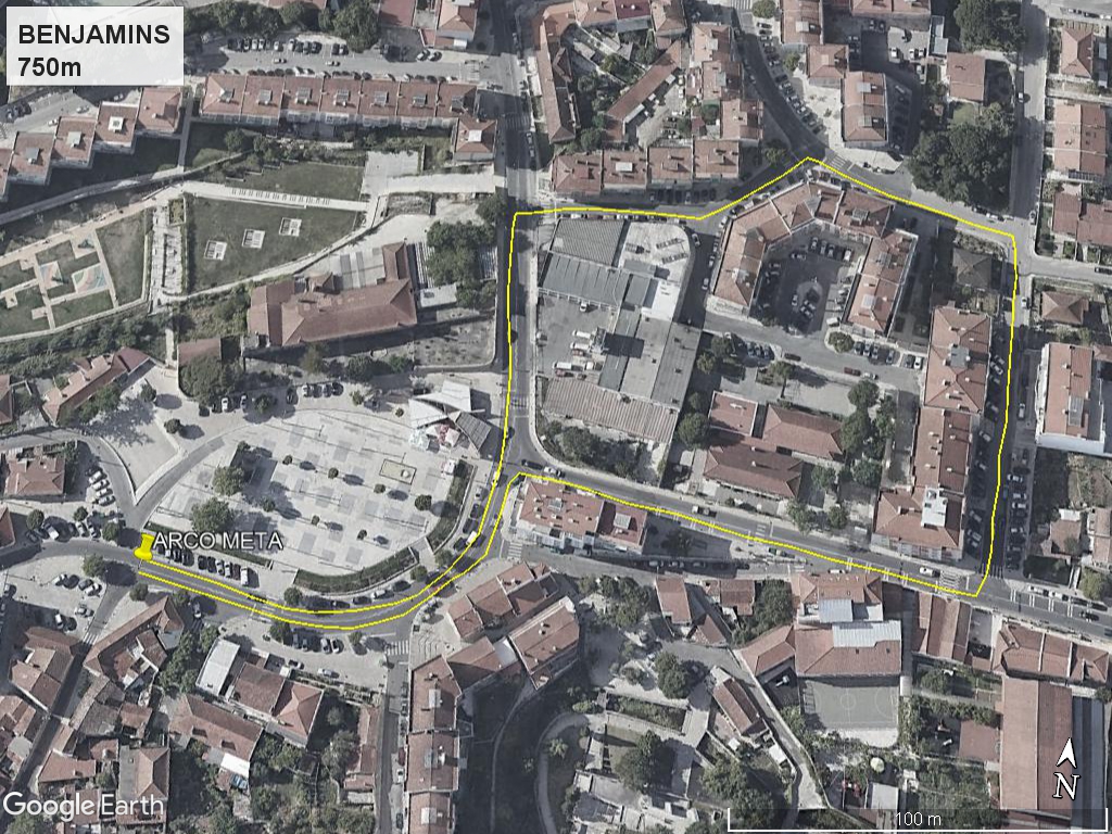 Percurso 1 (670m)