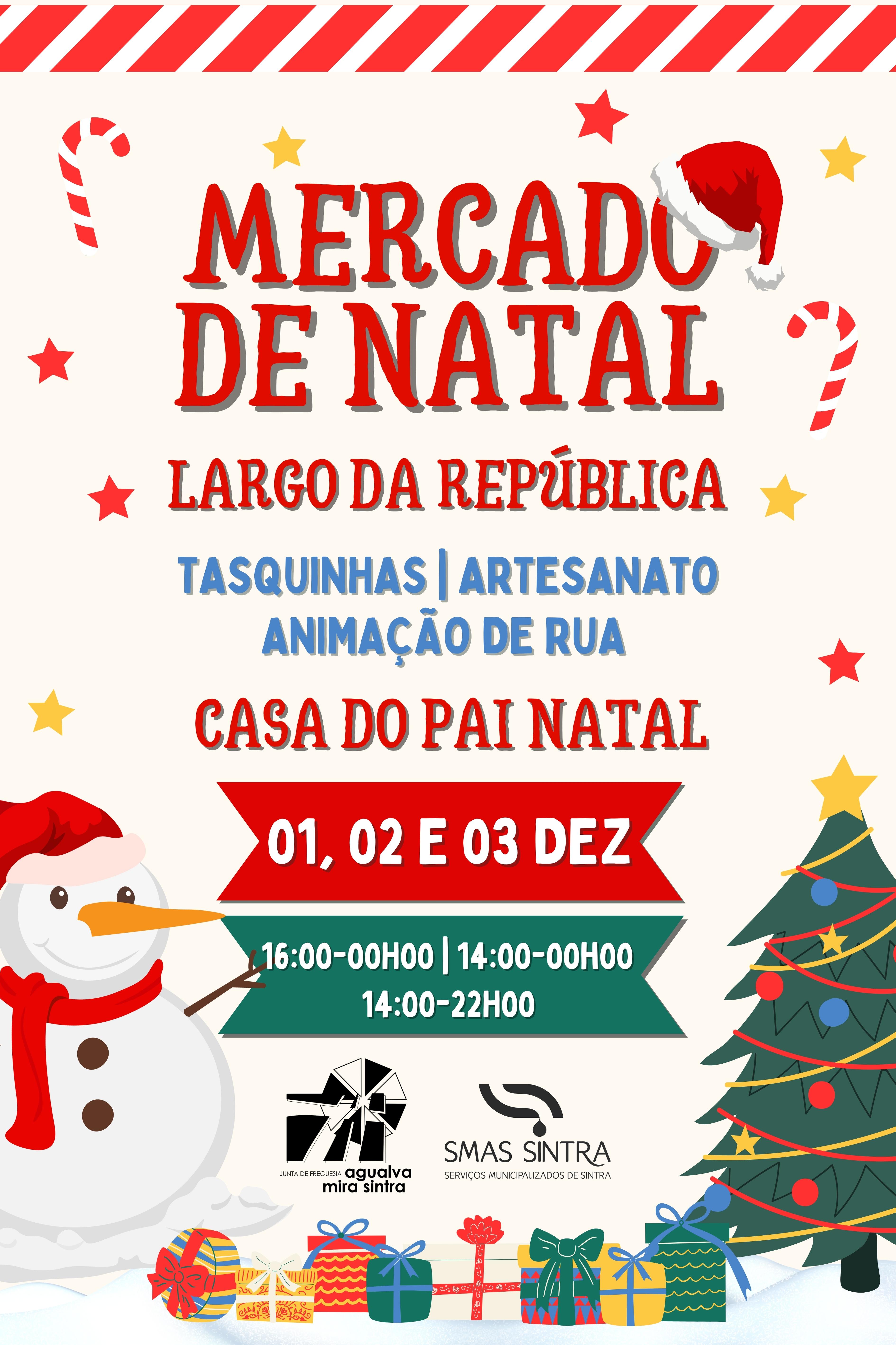 Mercado de Natal em Agualva e Mira Sintra - Uma Celebração Mágica! 🎅