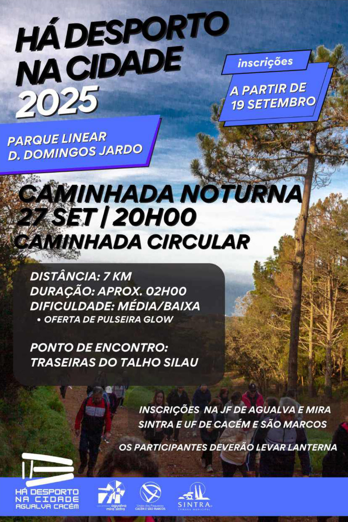 Caminhada Noturna Há Desporto na Cidade
