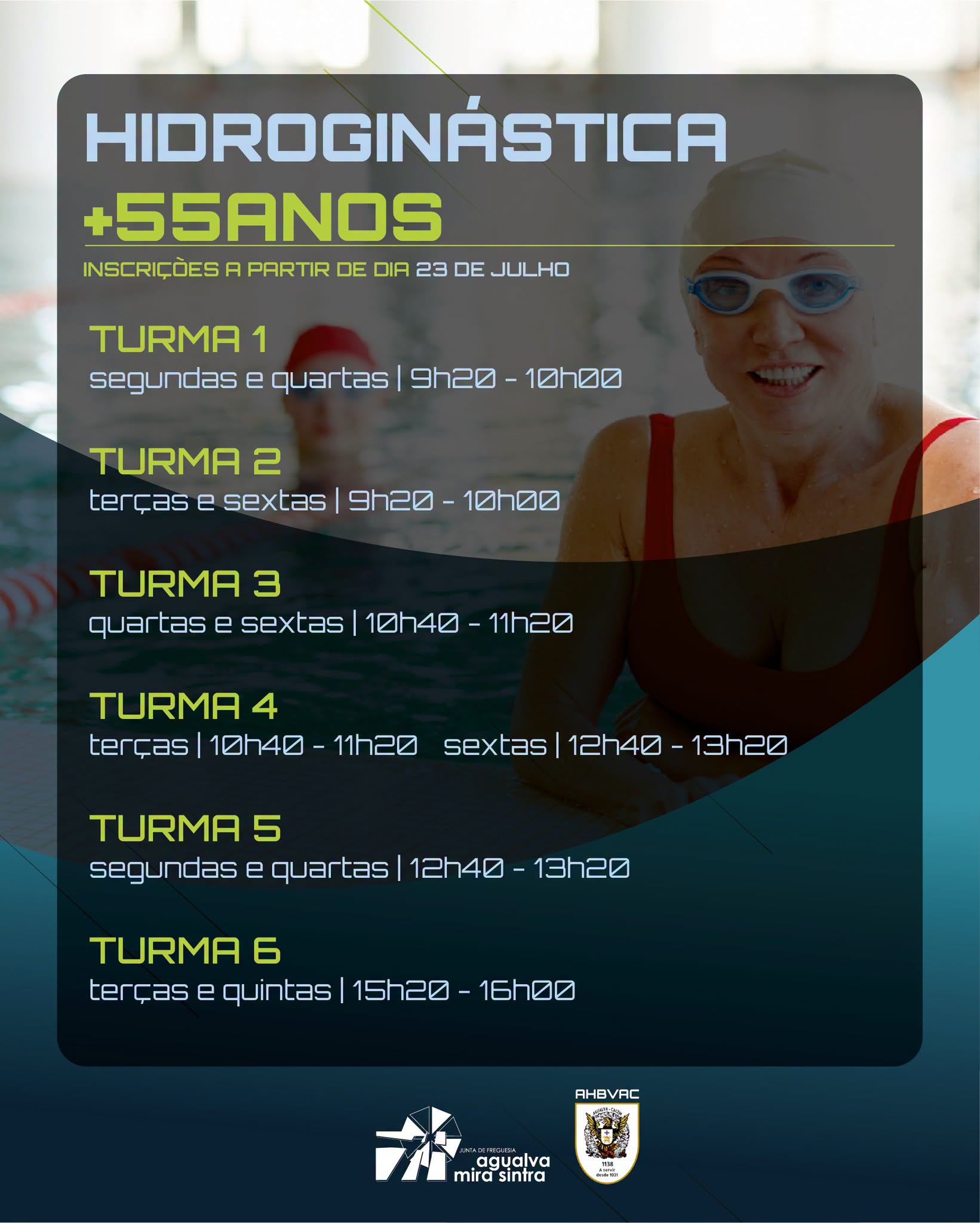 Desporto | Hidroginástica 2026/2027 Desporto | Hidroginástica 2026/2027
